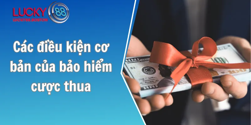 Các điều kiện cơ bản của bảo hiểm cược thua