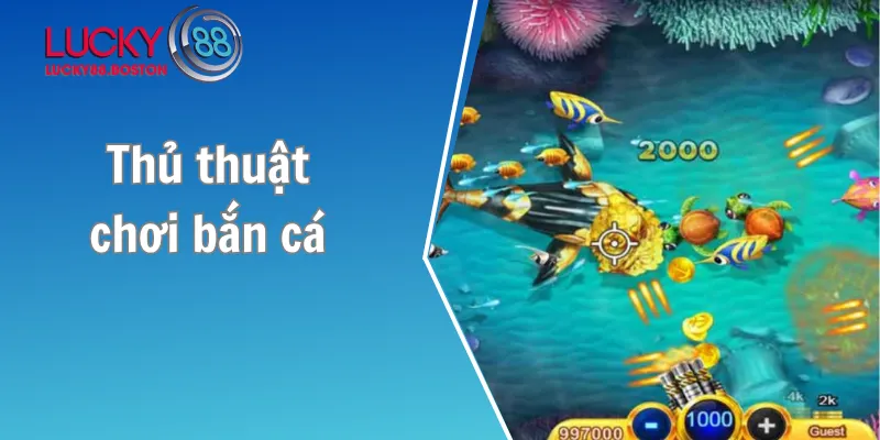 Thủ thuật chơi bắn cá đổi thưởng rinh thưởng ào ào